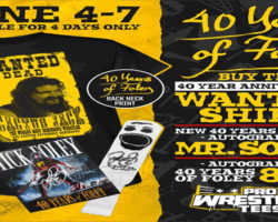 MICK’S 60th BIRTHDAY SALE BEGINS!